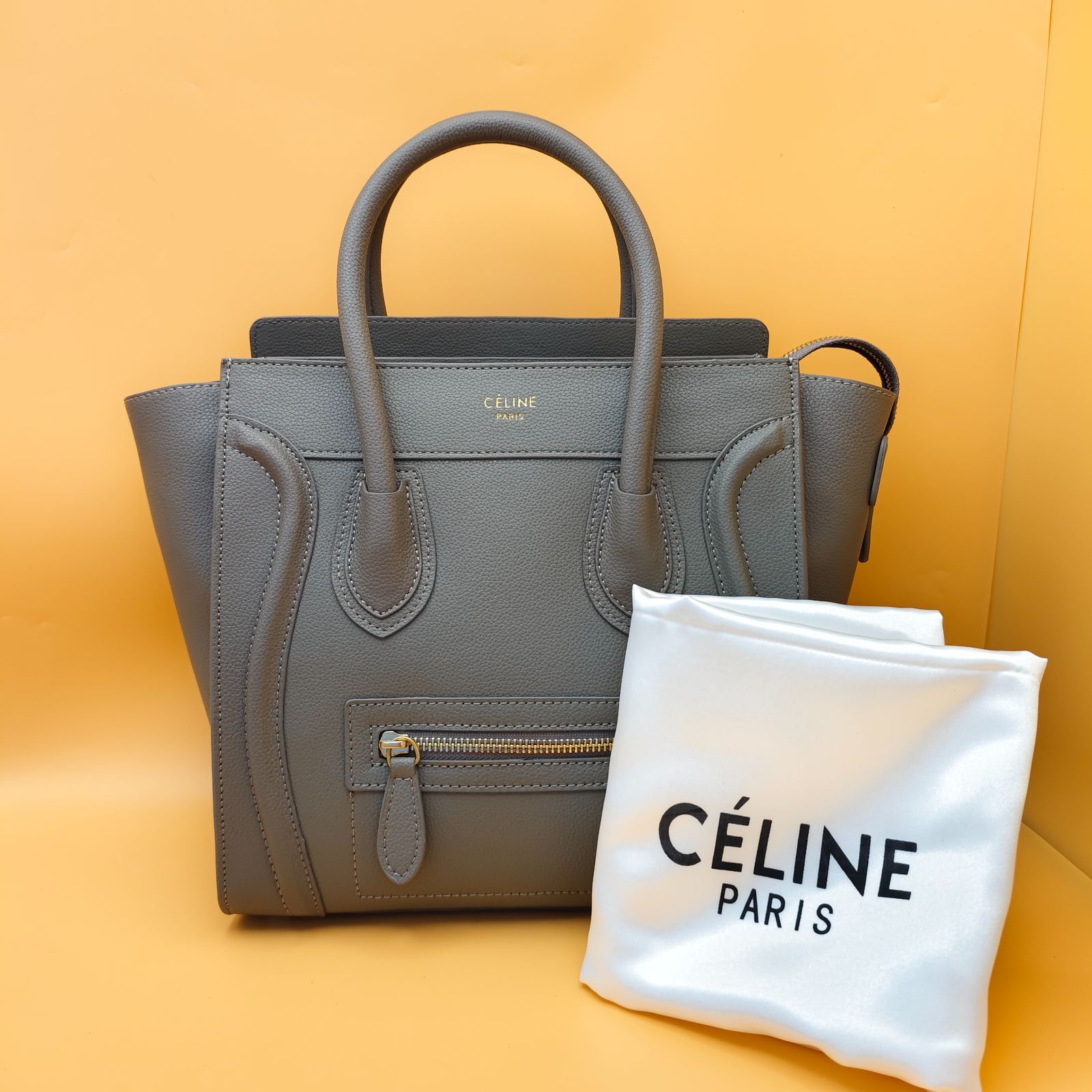 CELINE セリーヌ ラゲージ マイクロショルダーバッグ 
