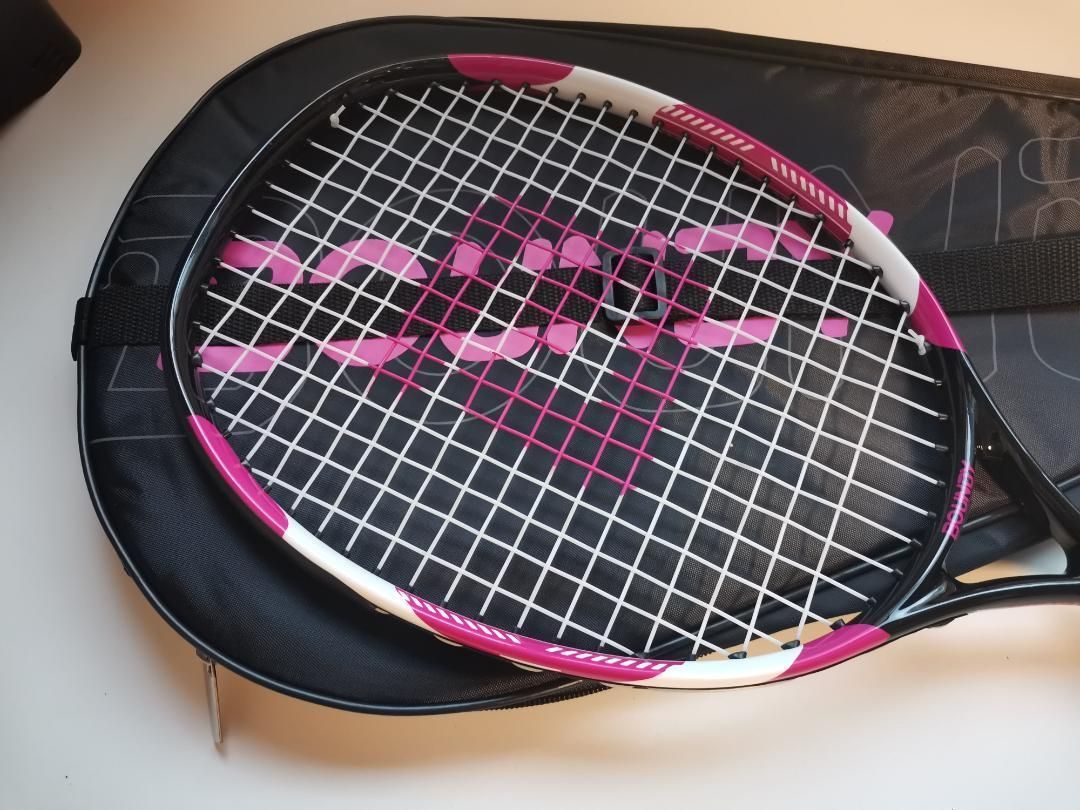 バウンドテニスラケット(BOUNDY X：気)カバー付 - テニス