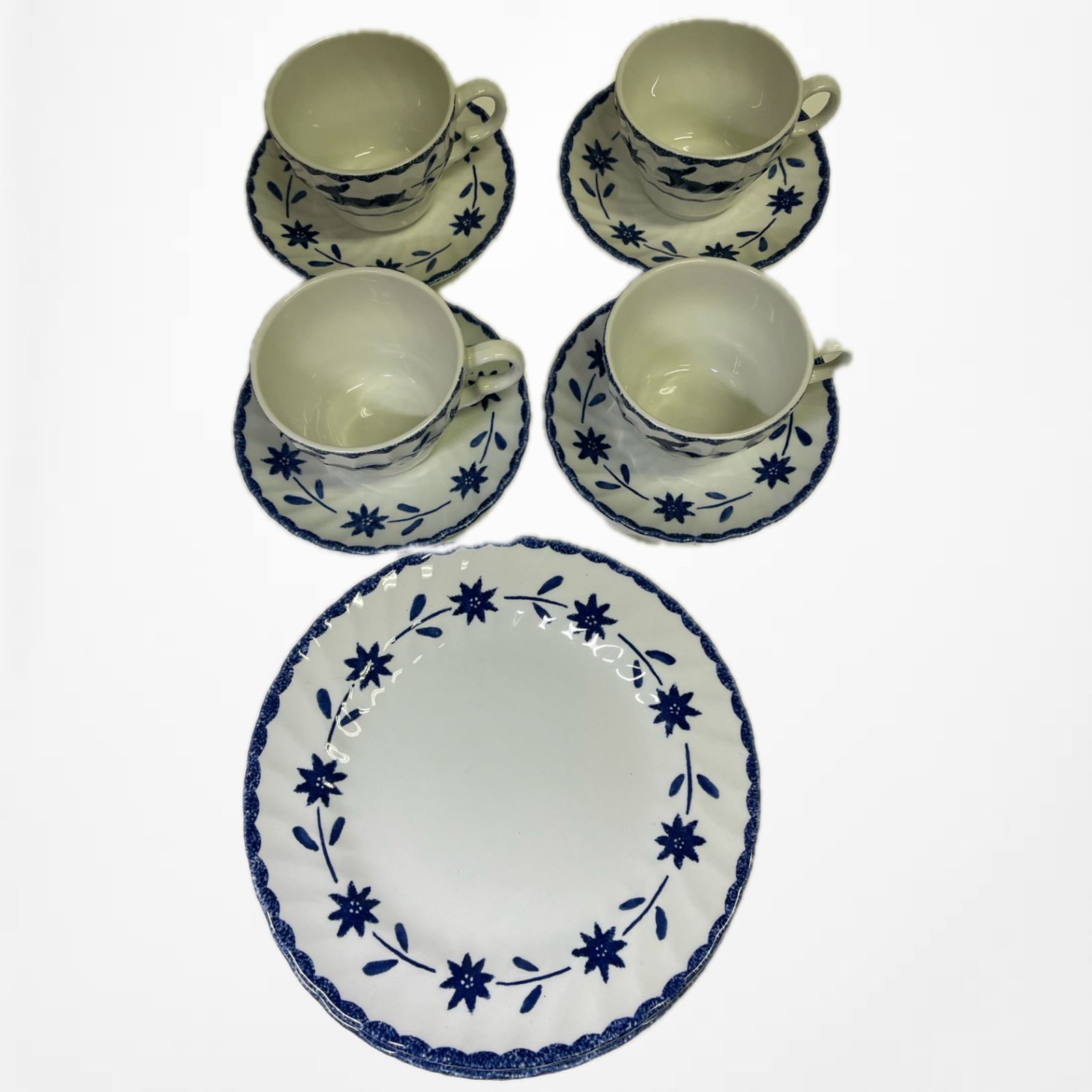 ポーリッシュポタリー ポーランド食器 新品未使用品 イチゴ柄 小鉢 4点