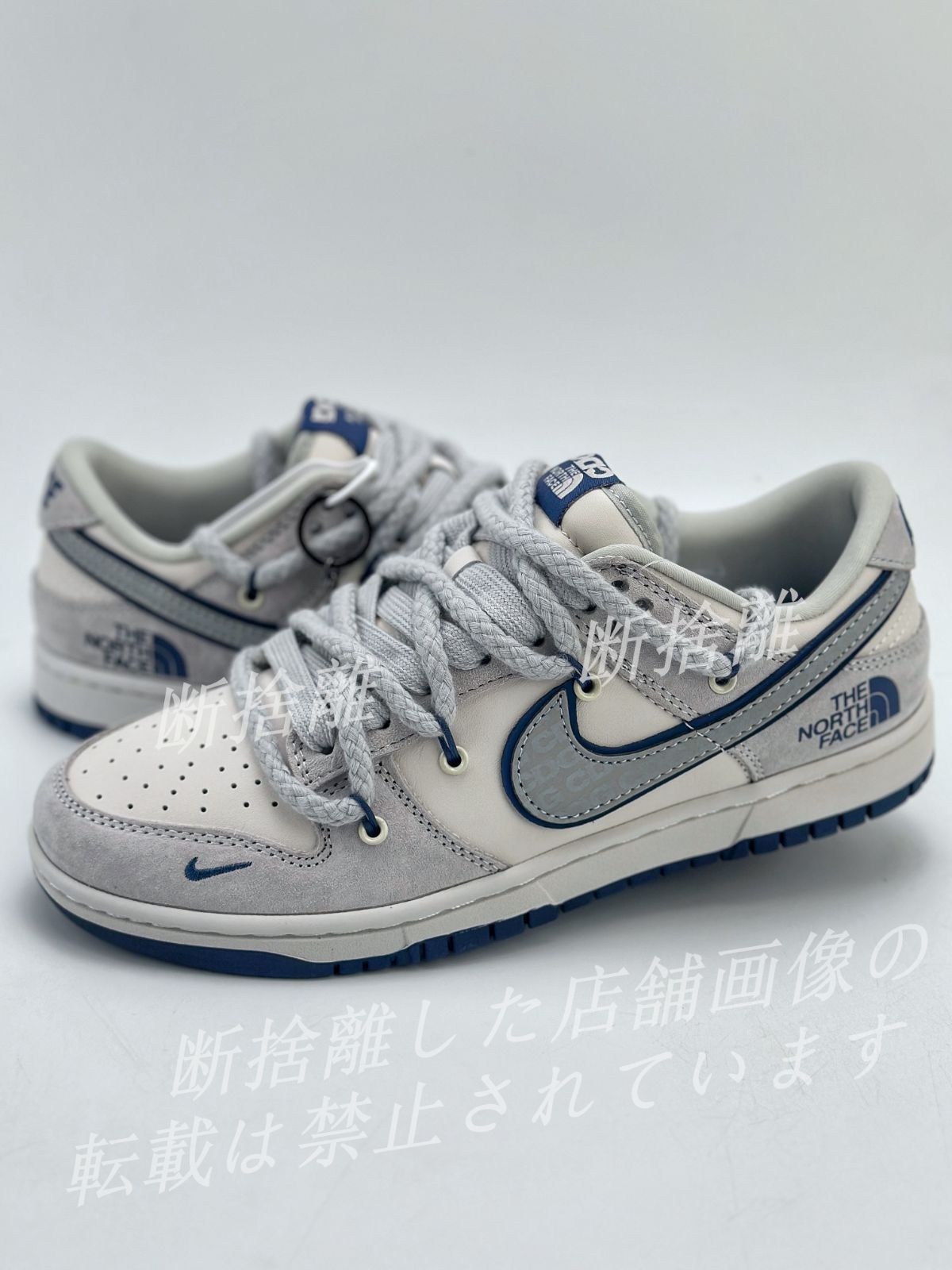 新品、Nike SB Dunk Low x CDG x The North Face  靴  スニーカー