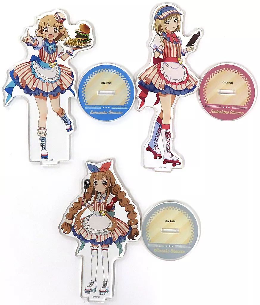 中古】アクリルスタンド・アクリルパネル 全8種セット BIGクリア