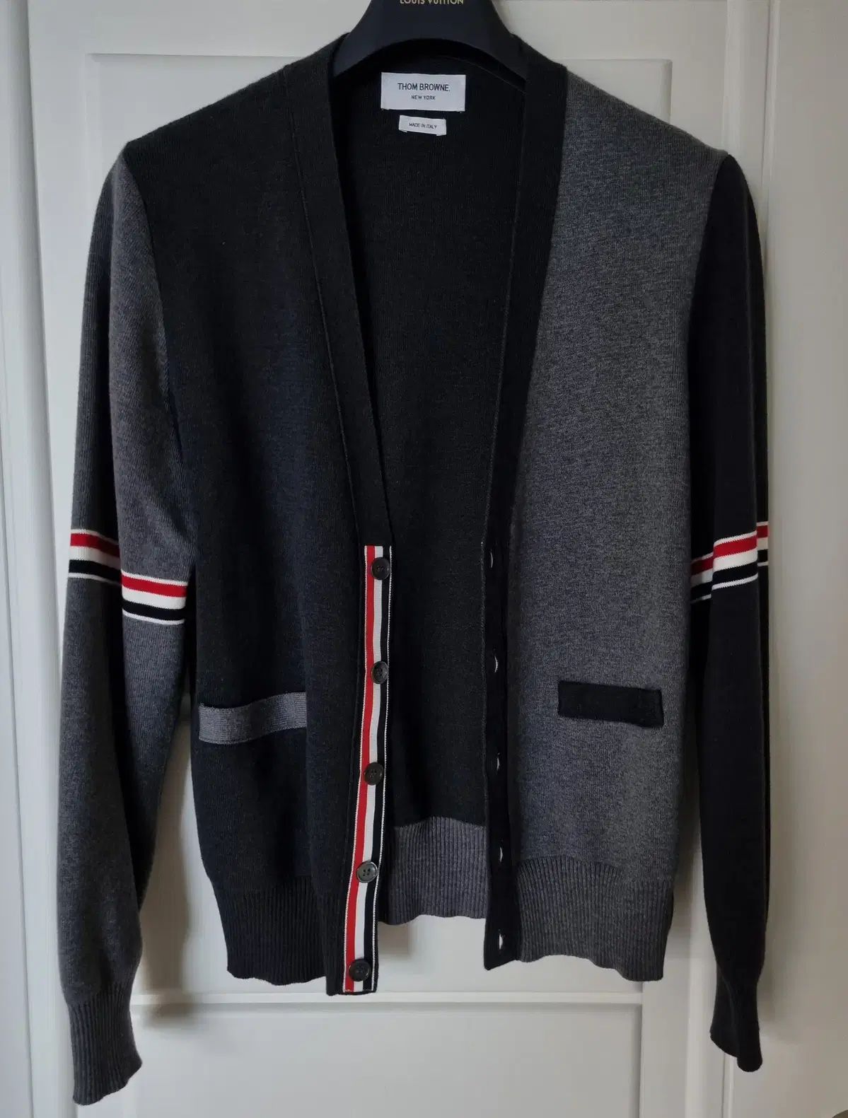 Thom Browne トム ブラウン ミラノステッチ ファンミックス アームバンド カーディガン ニット セーター 3 サイズ