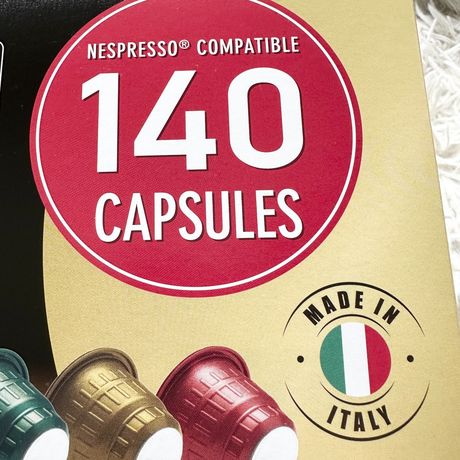 カフィタリー ネスプレッソ 互換 カプセル　３フレーバー　計140入 メルカリ便 Amazon.co.jp: ノーブランド品 140個入り ネスプレッソ 互換 カプセル