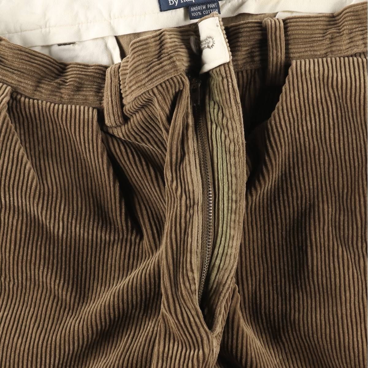 カ*ズ様 POLO RALPH LAUREN ツータックコーデュロイパンツ 古着 中古・古着通販】POLO RALPH LAUREN (ポロ・ラルフローレン