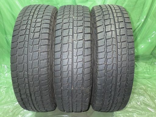 【中古】HANKOOK 23年製 スタッドレス バリ山 ハンコック ウインターRW06 195 80R15 3本