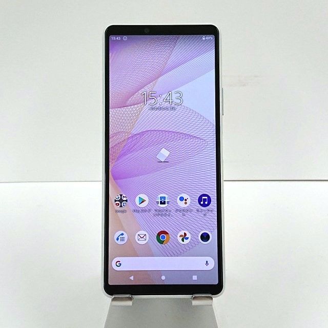 美品】docomo SIMフリー Xperia10Ⅲ SO-52Bホワイト - スマートフォン本体