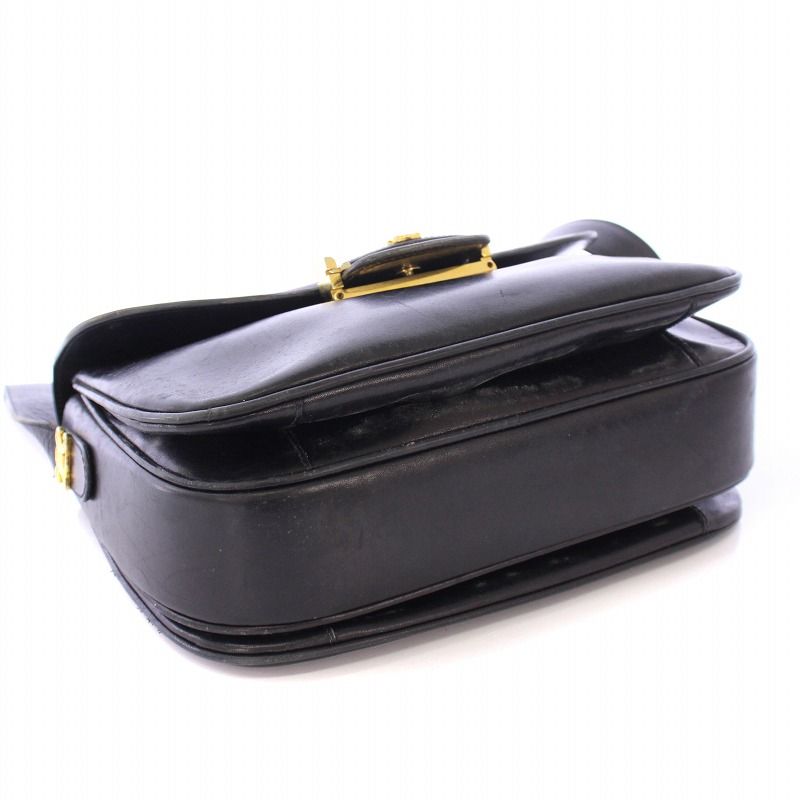 【CELINE】セール トリオンフ Cuir ショルダーバッグ レザー 997fcdcb8bd834cde6365e739a7976