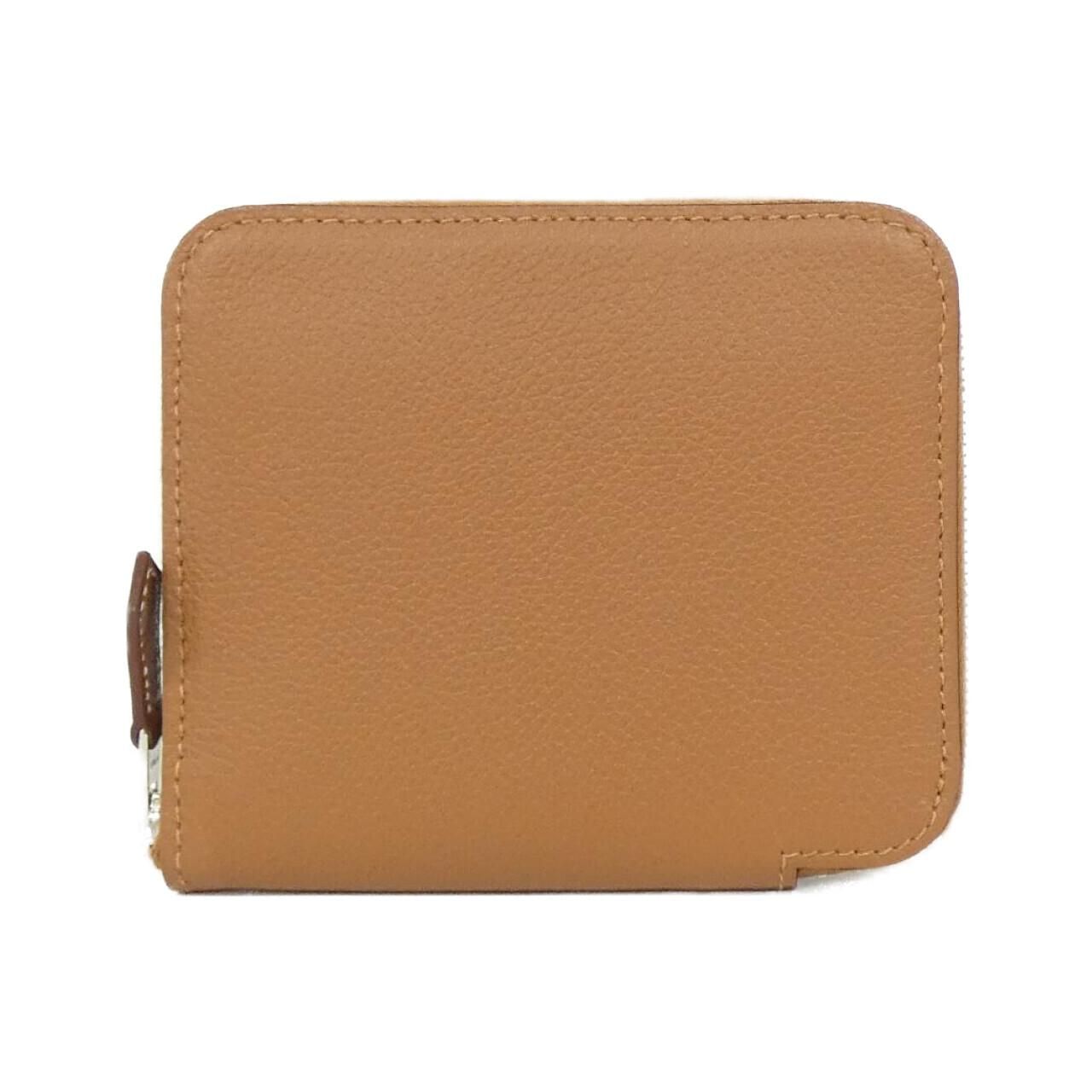 ♥品 エルメス ANCRES シルク イン コンパクト 085785CK 財布