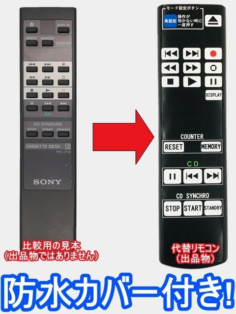 SONY RM-J702 ソニー純正リモコン　【新品未開封】　箱付き　レア SONY RM-J702 ソニー純正リモコン 【新品未開封】 箱付き レア