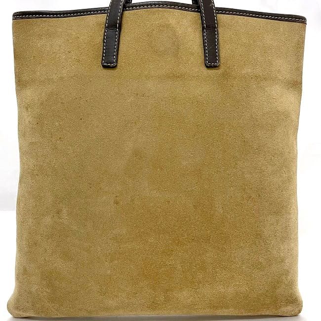 ▼LOEWE　アナグラム　レザー　スエード　ハンドバッグ　ロエベ　ベージュ LOEWE ロエベ カットワーク ハンドバッグ ベージュ アナグラム