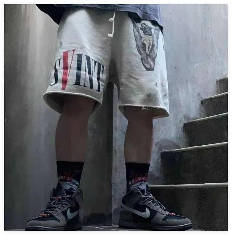 Vlone Saint Michael ヴィローン セントマイケル ショーツ短パン