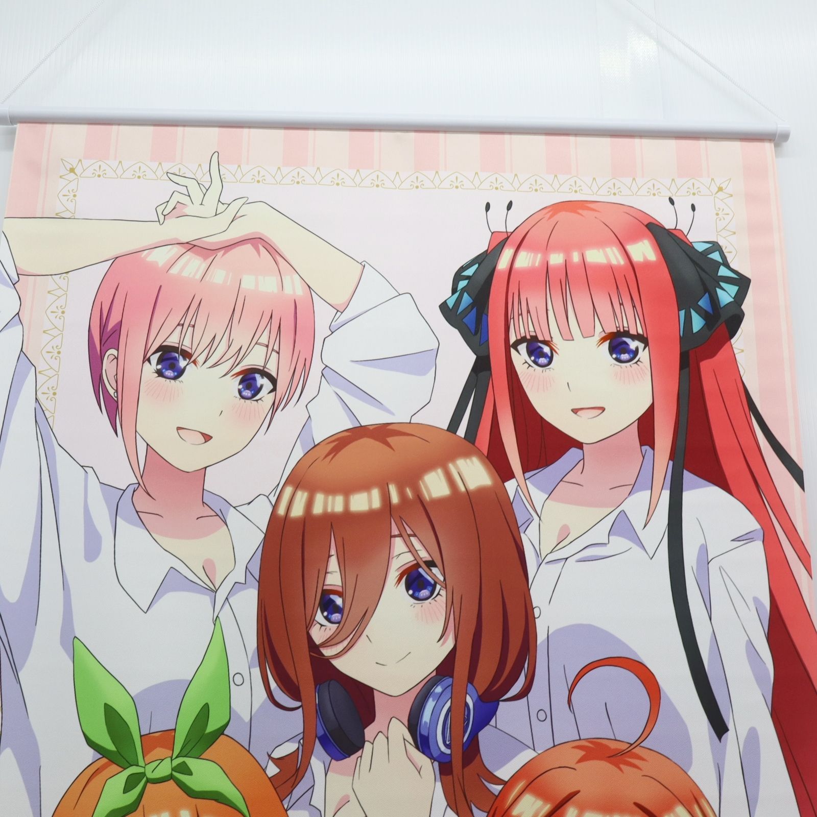 五等分の花嫁　マルイ  タペストリー　一花　二乃　三玖　四葉　五月　集合 ○集合タペストリー ｜五等分の花嫁 タペストリー｜ ｜ 一花 二