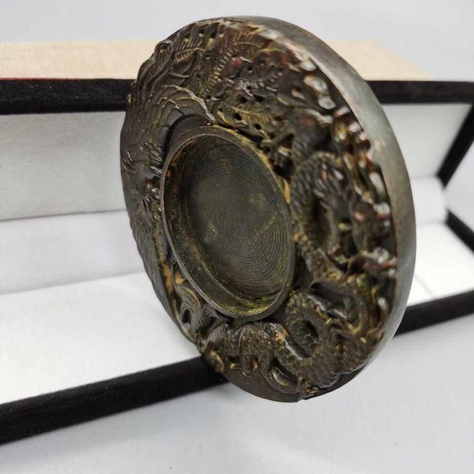 銅器 竜生九子印章 書道具 文房具 文房 装飾 工芸品 美術品 銅器 龍鳳硯台 墨宝 文房四宝 書道具 文房具 装飾品 工芸品 置物