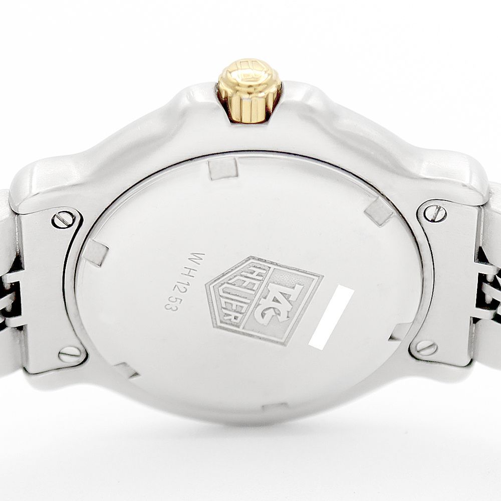 電池交換済 TAG Heuer タグホイヤー 6000シリーズ プロフェッショナル200 WH1253 デイト 200m防水 ゴールド YG イエローゴールド SS ステンレス コンビ メンズ クォーツ【6ヶ月保証】【腕時計】【中古】 電池交換済 TAG Heuer タグホイヤー 6000シリーズ プロフェッショナル