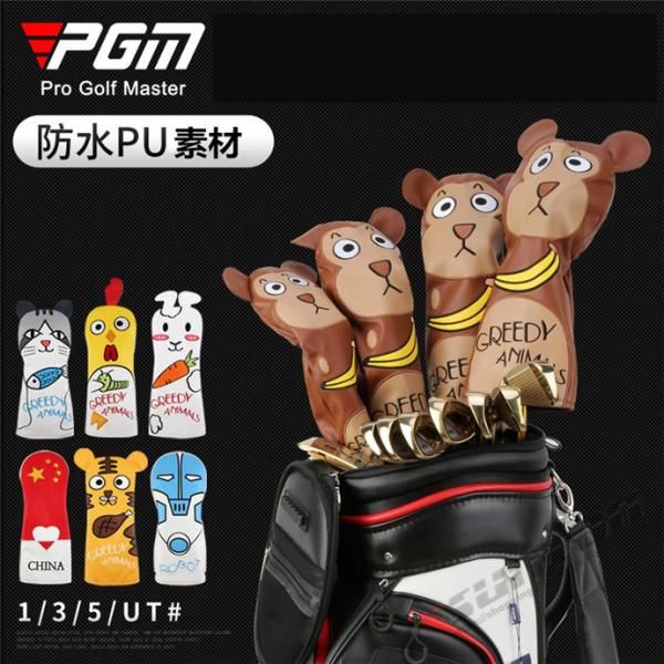 ゴルフ ゴルフヘッドカバー ドライバー用カバー ウッド用カバー ユーティリティ UT用カバー 4点セット 防水仕様 番手付き ギフト プレゼント 2202headcv26