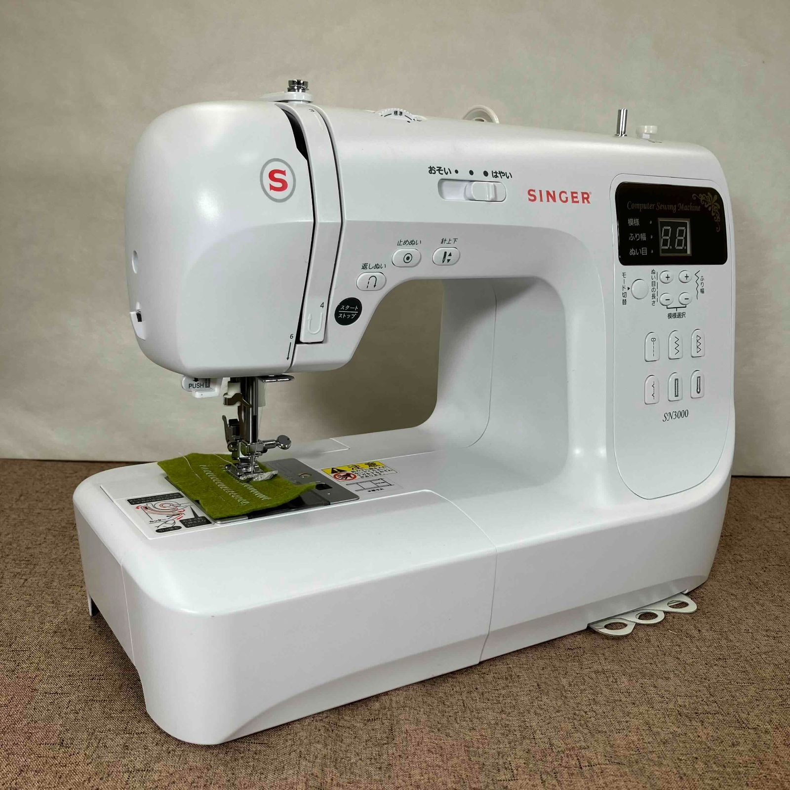 SINGER SN3000 完品 シンガー ミシン SN 3000 コンピューター 家庭用 