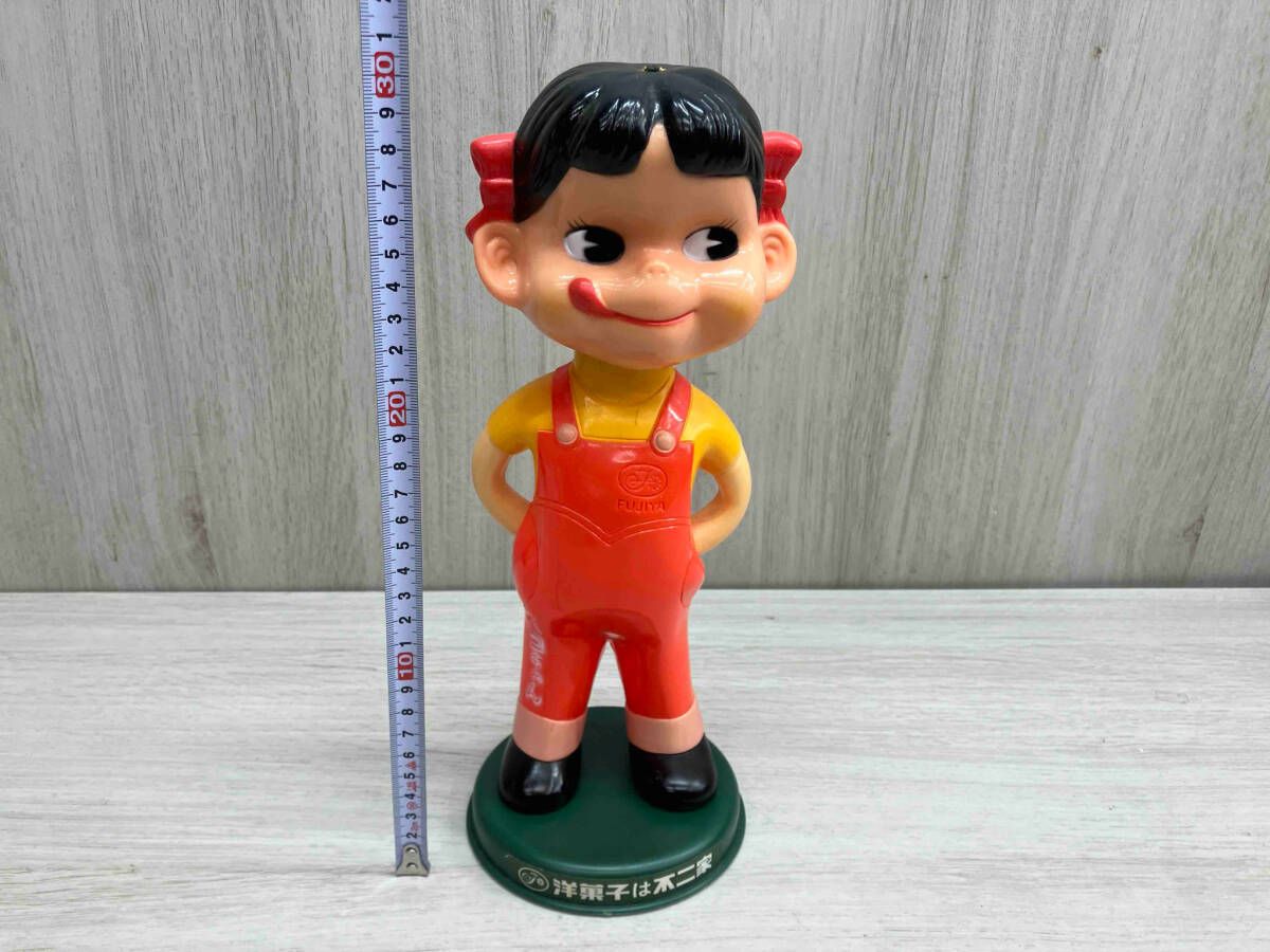 当時物 】不二家 ペコちゃん 首振り人形 ヴィンテージ フィギュア
