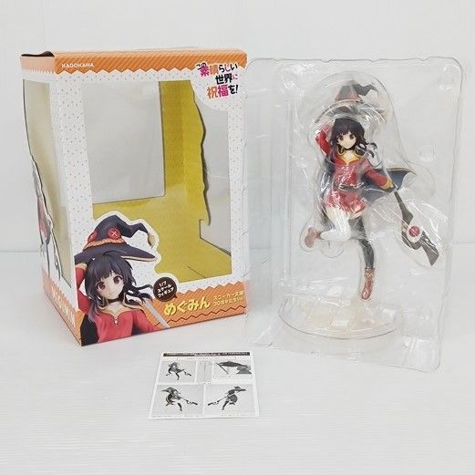 内箱未開封品☆この素晴らしい世界に祝福を！ めぐみん スニーカー文庫