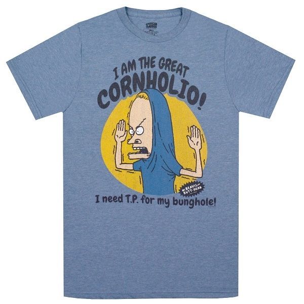 ビーバスとバットヘッド コーンホリオ Tシャツ　ビンテージ　MTV 激レア】1993 USA製 ビーバスバットヘッド ヴィンテージTシャツ