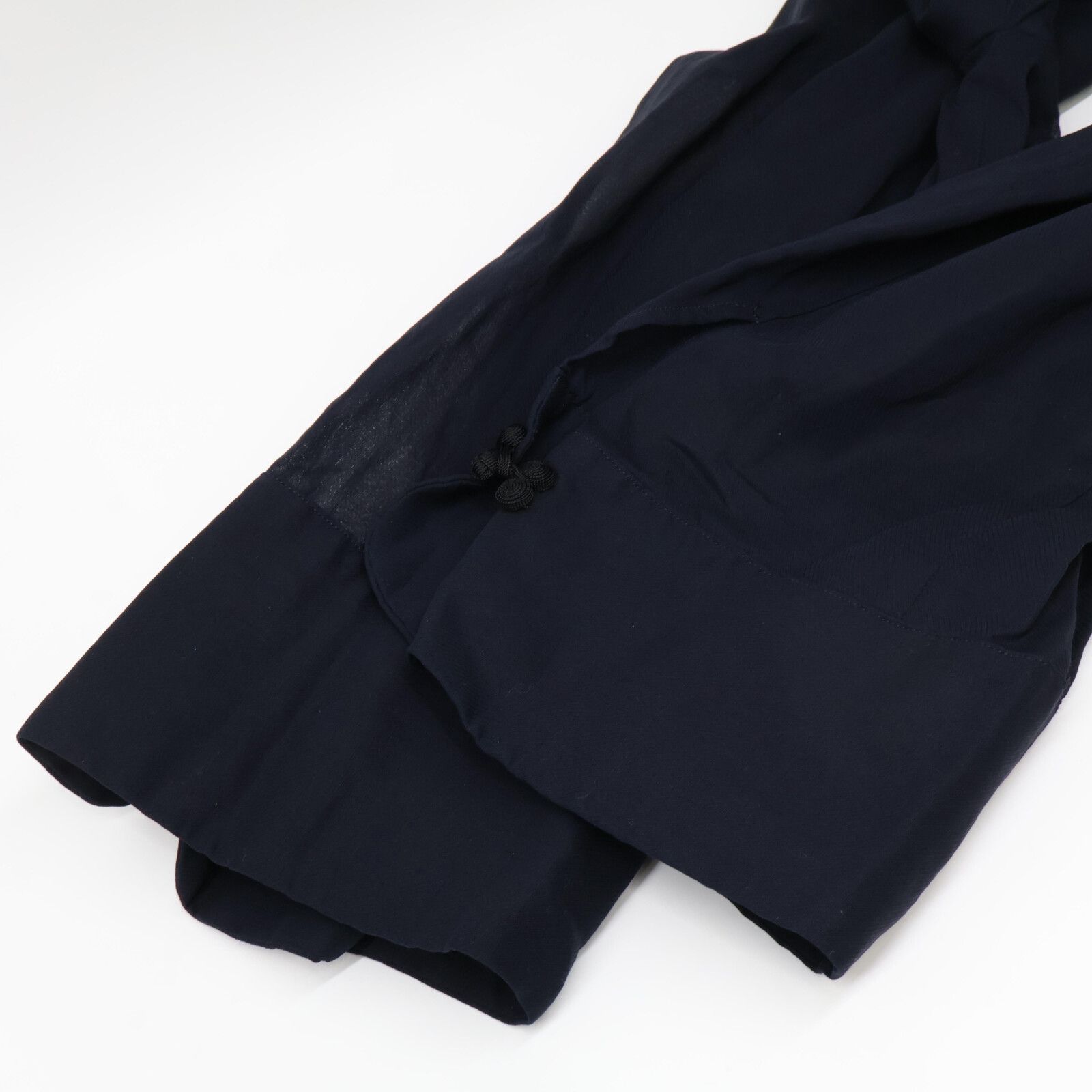 ENFOLD エンフォルド 300DA330-0930 ﾈｲﾋﾞｰ ｺｯﾄﾝ ﾋﾞｯｸﾞｼﾙｴｯﾄｼｱｰﾁｬｲﾅｼｬﾂ  