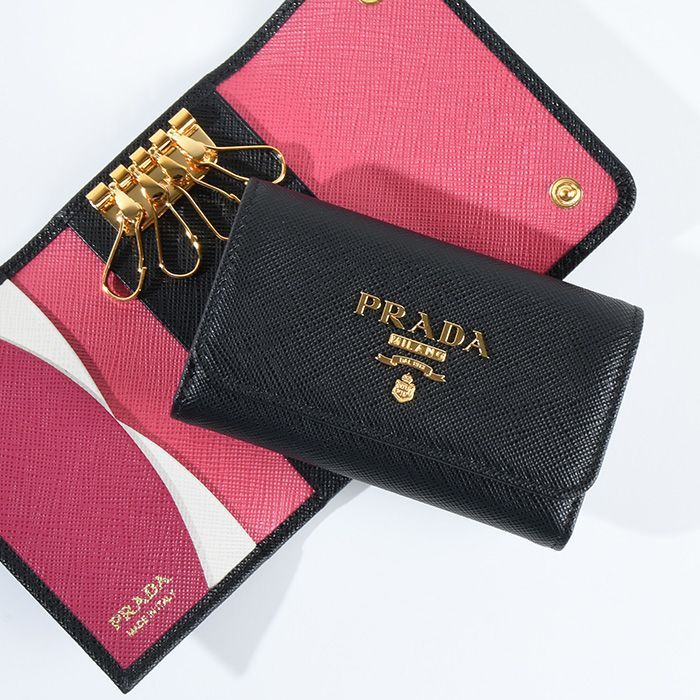 〈美品〉PRADA プラダ キーケース サフィアーノ キーホルダー 楽天市場】プラダ キーケース サフィアーノ キーホルダー