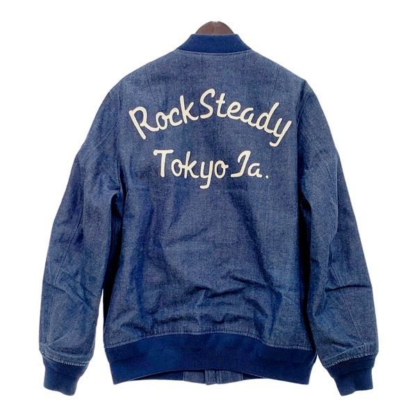 WACKO MARIA ROCK STEADY TOKYO バック刺繍 デニム ブルゾン