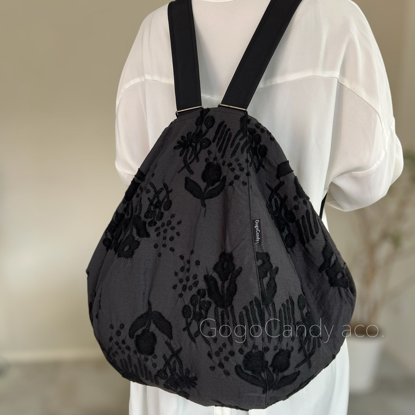 手作りバッグ おもちリュック