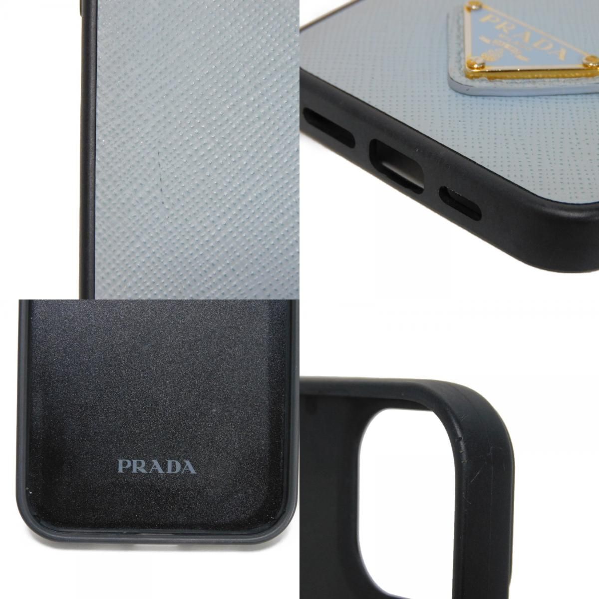 PRADA プラダ サフィアーノ トライアングル iPhone 13 ケース