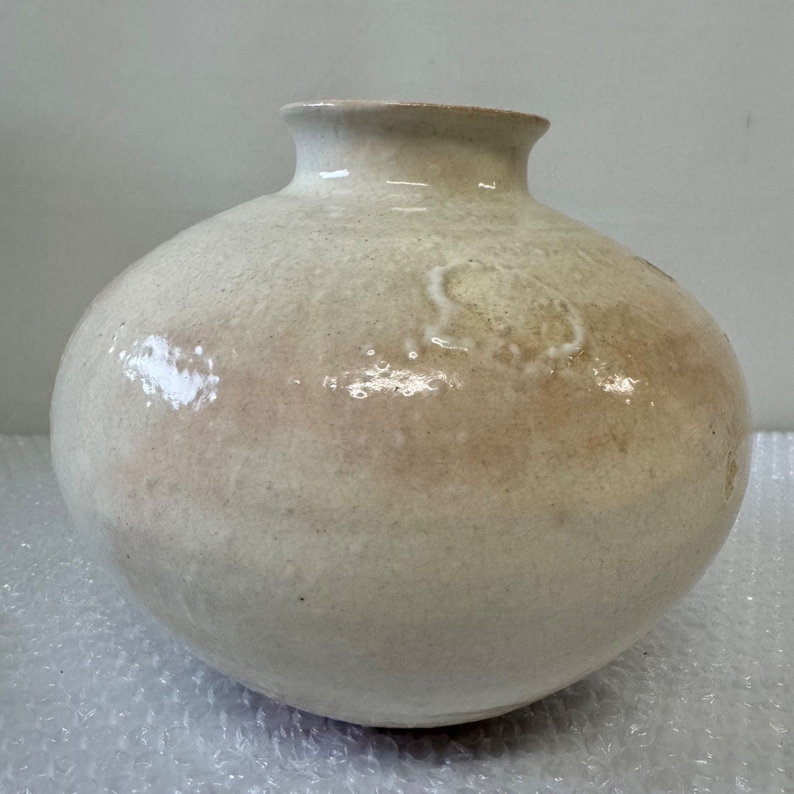 花瓶 萩焼 椿窯 天鵬山 インテリア 花器 壺 花入 花生 花器 生花