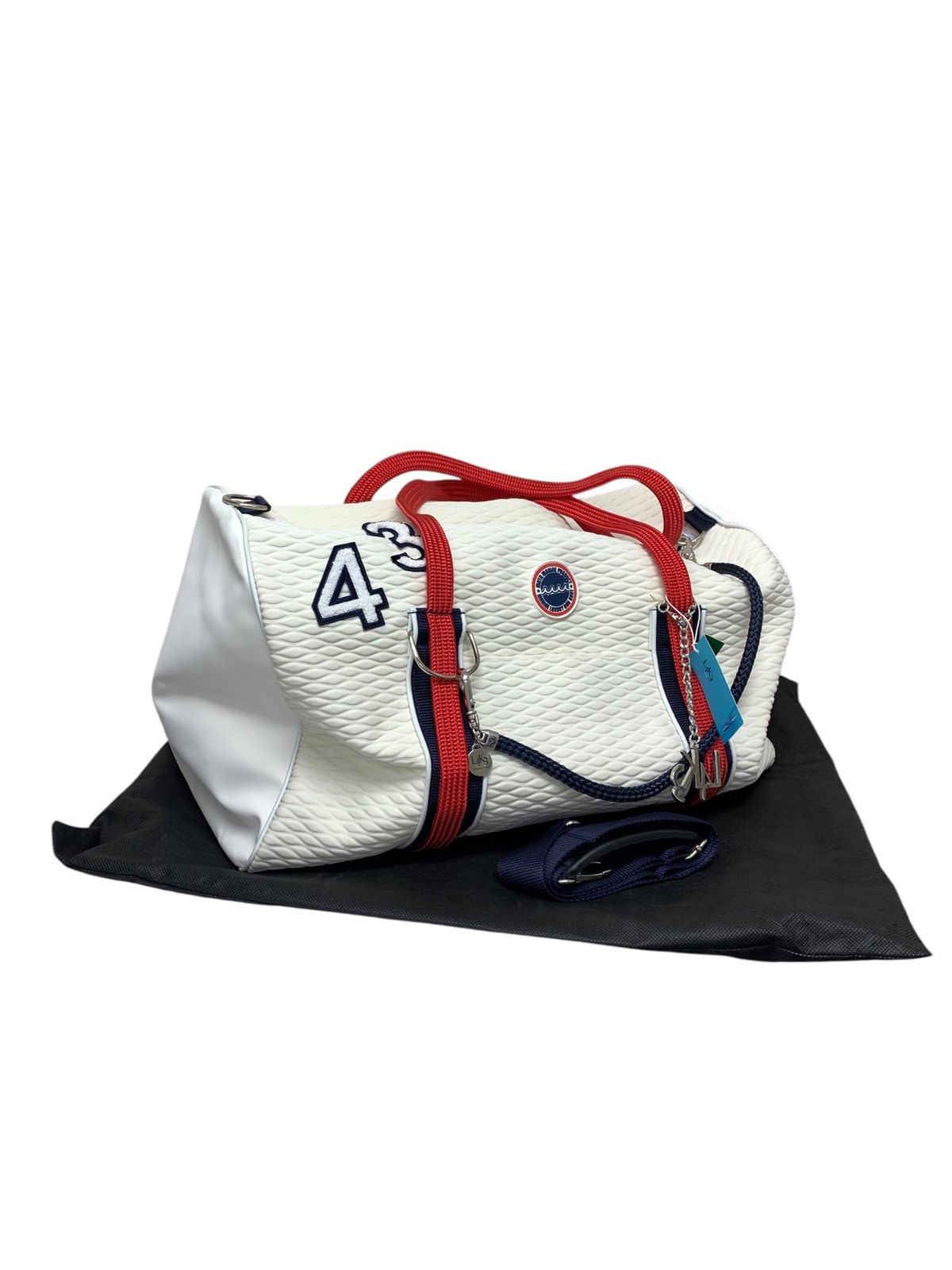 レーク ボストンバッグ ホワイト muta ムータ コラボ