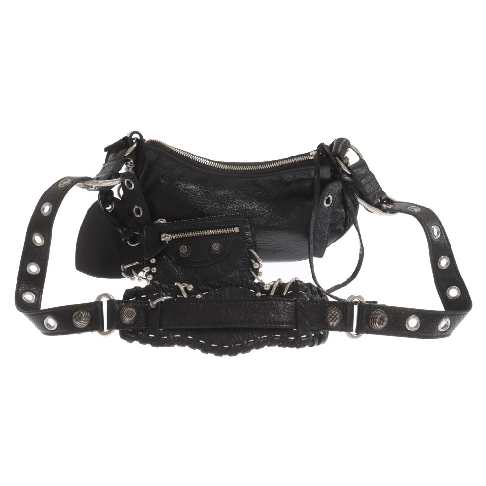 ホワイト の ウィメンズ Le Cagole XS ショルダーバッグ　ピアス付き スニーカー | Balenciaga JP