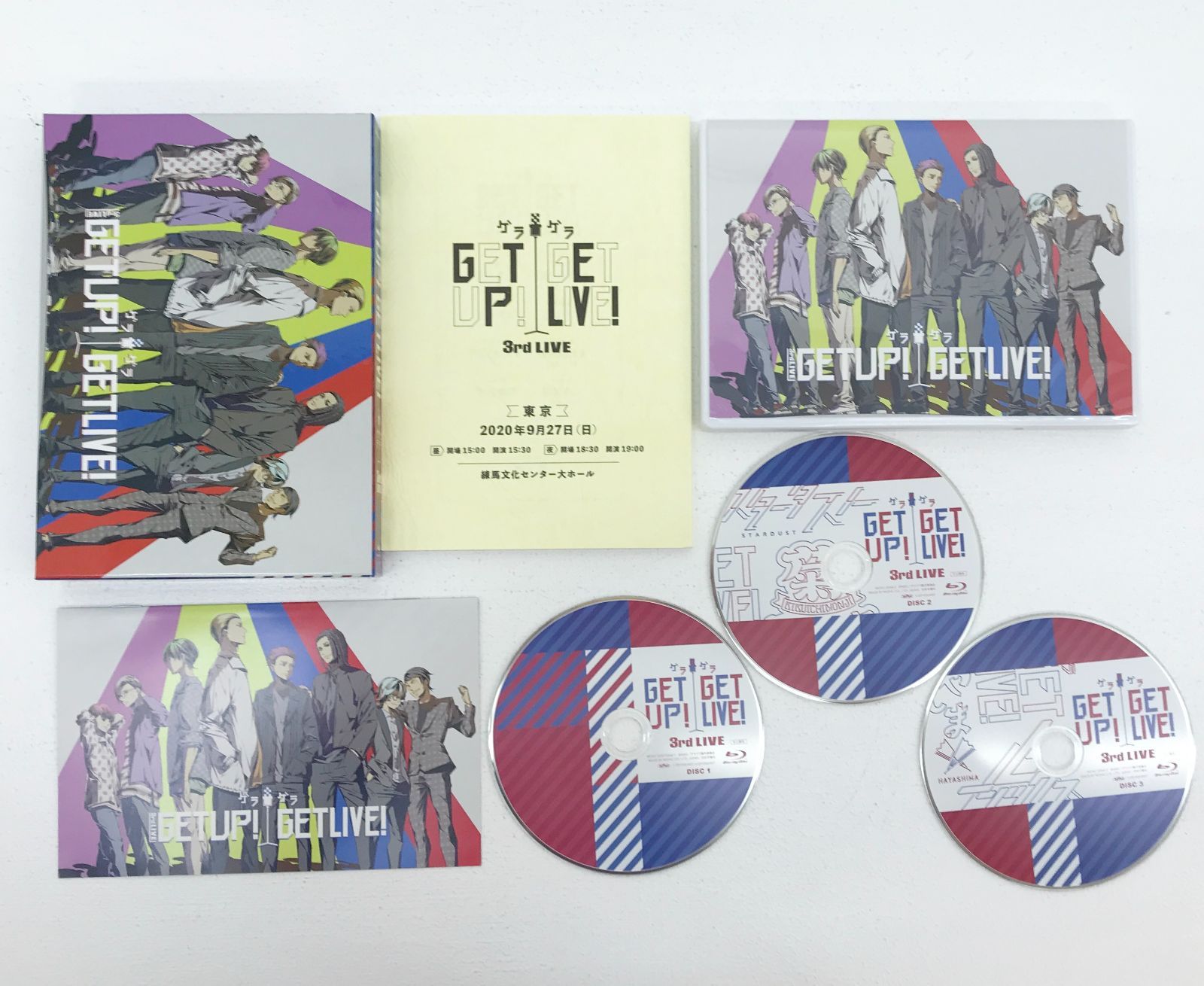 広店】GET UP! GET LIVE! ゲラゲラ 3rd LIVE Blu-ray【313-0104