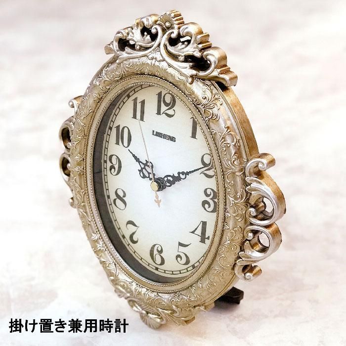新品　掛け置き兼用　ビクトリアンパレス　テーブルクロック　 ネグレスコ S　LS-PC012NY