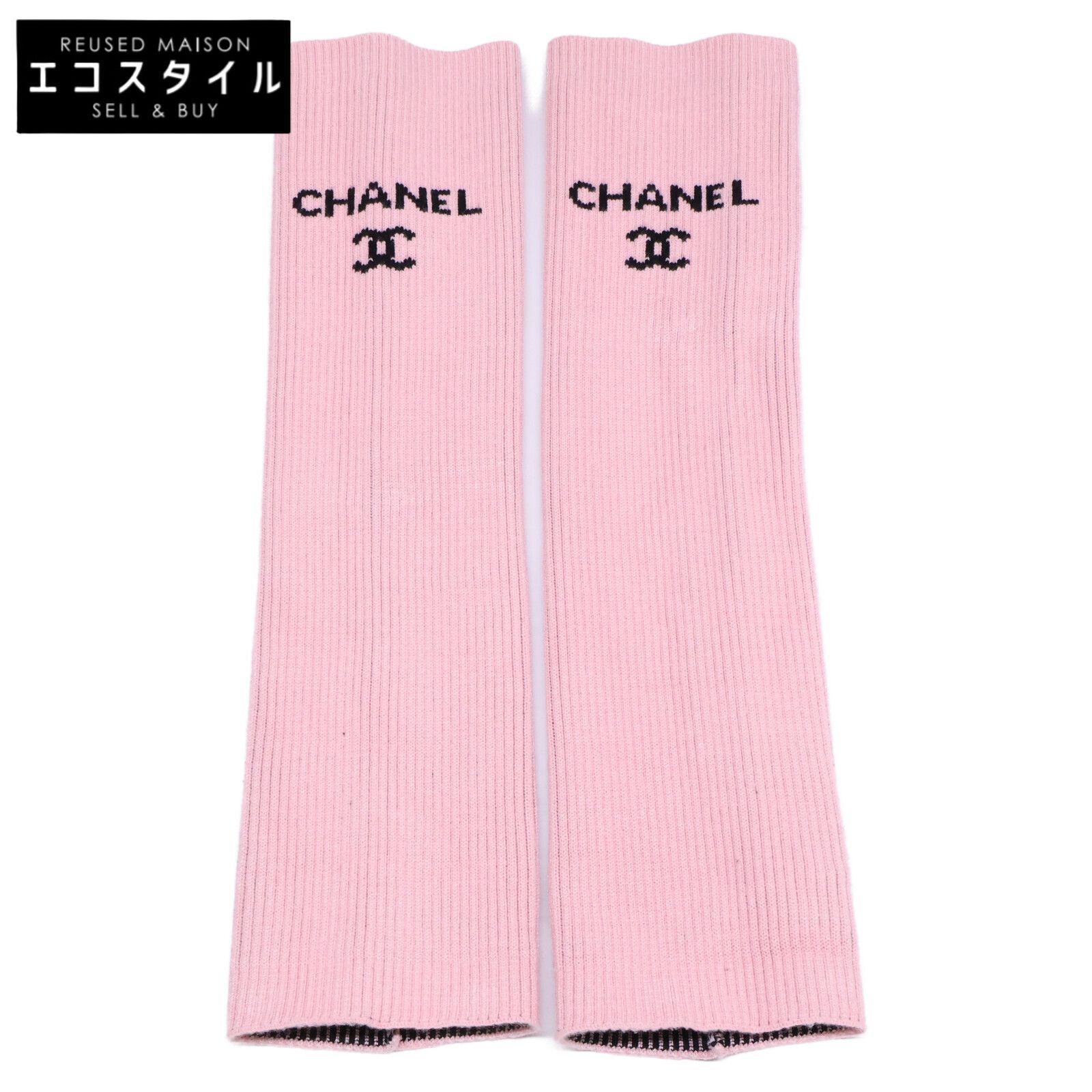 CHANEL シャネル ロゴ ココマーク レッグウォーマー