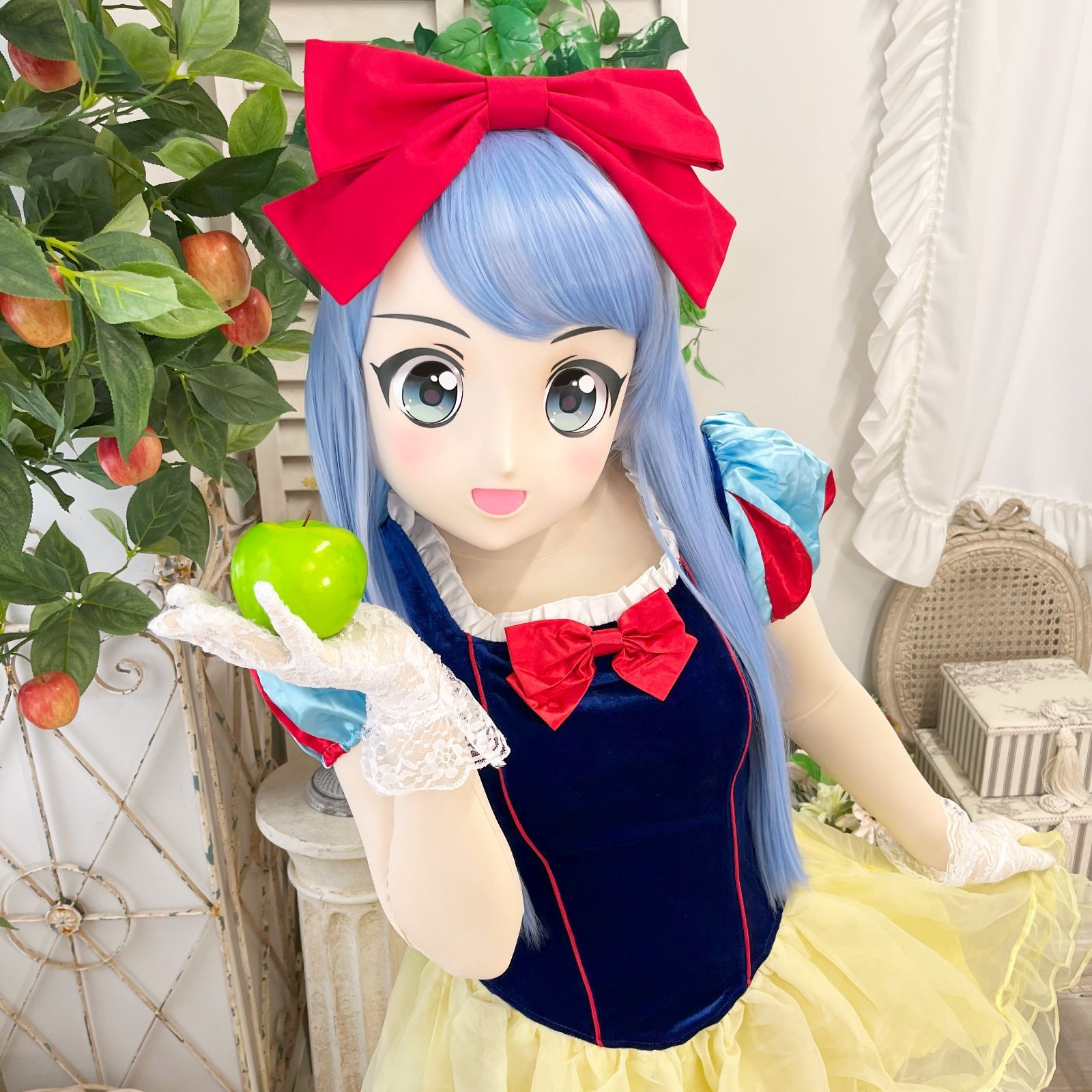 KAWAII-130 コスプレ アニメマスク 仮装 着ぐるみ むにむに