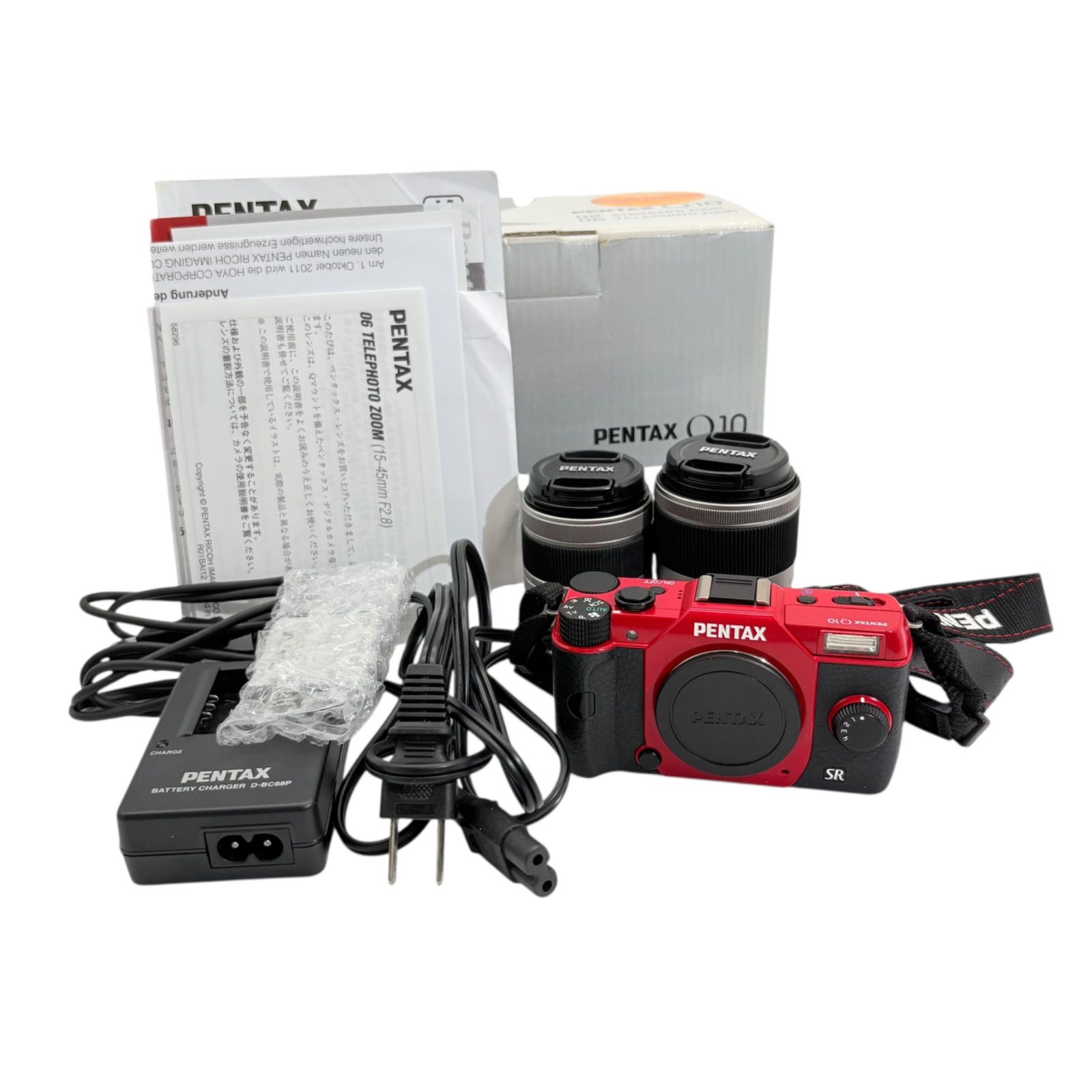 ▽ PENTAX Q デジタルカメラ ダブルズームレンズセット Amazon | PENTAX デジタルミラーレス一眼 Q10 ダブルズーム