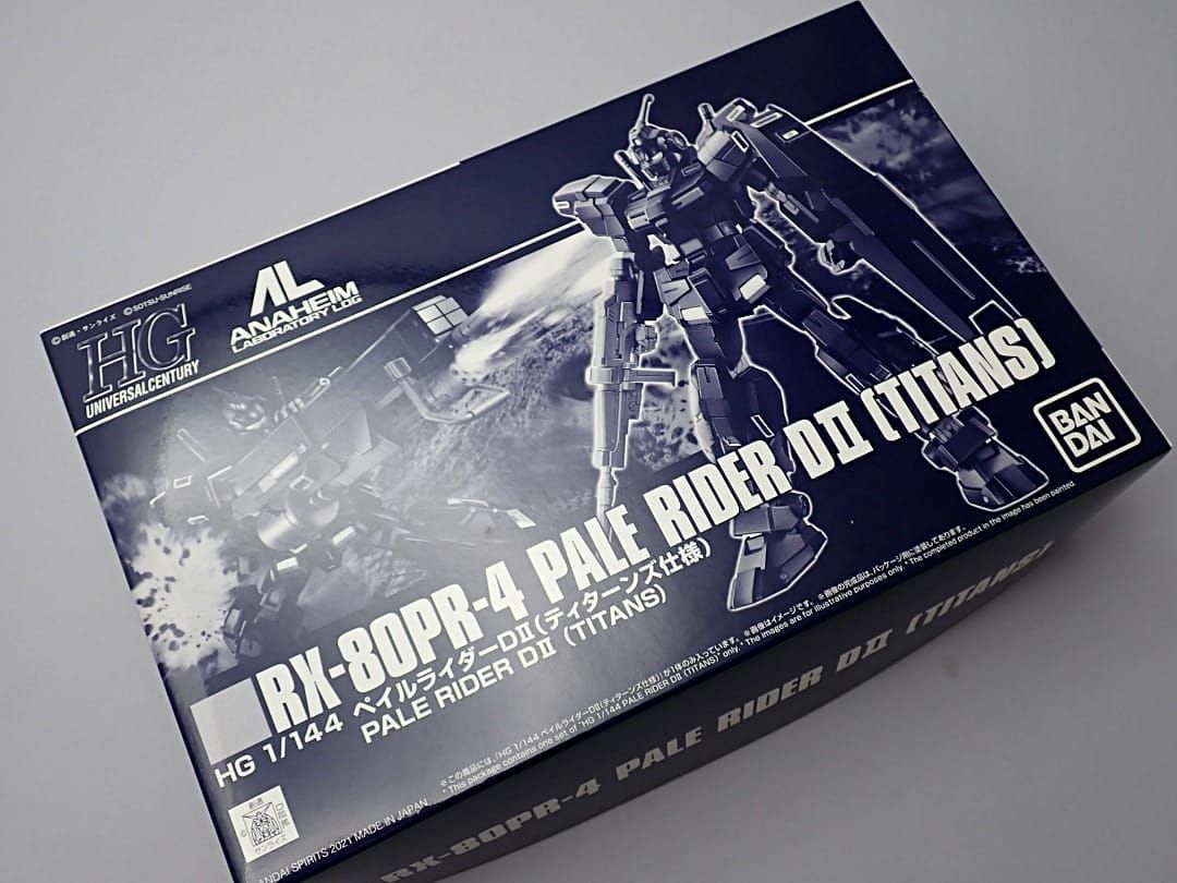 BANDAI バンダイ ガンプラ RX-80PR-4 PALE RIDER DⅡ 【TITANS