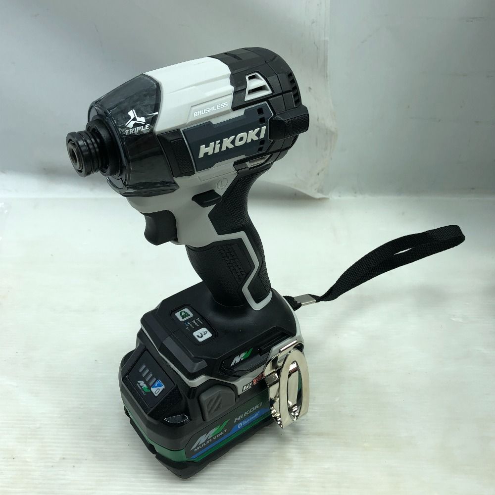 HiKOKI ハイコーキ 締め付け工具 インパクトドライバ フロスティホワイト S 完備 WH36DD フロスティホワイト