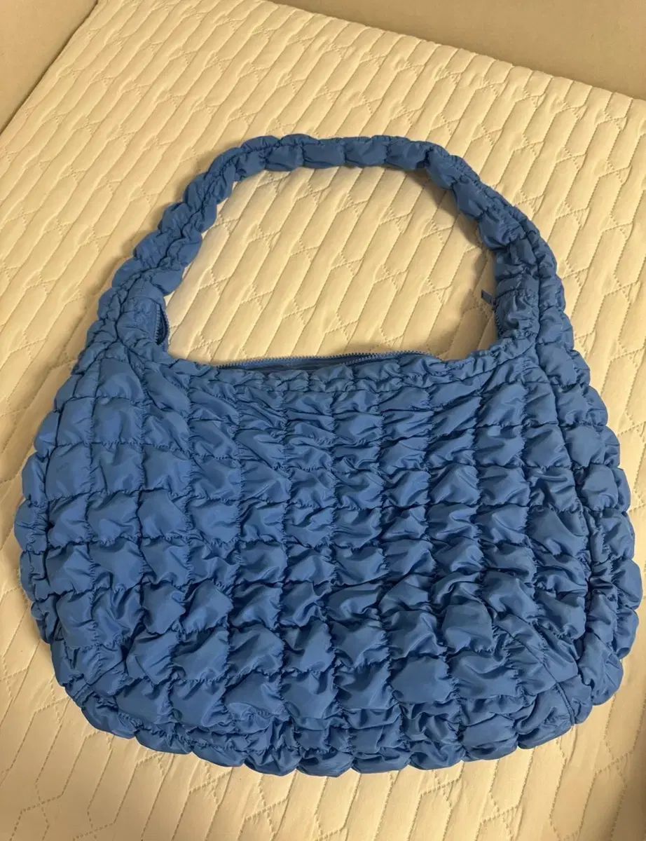 コス セール キルト オーバーサイズ ブルー COS オーバーサイズ キルト