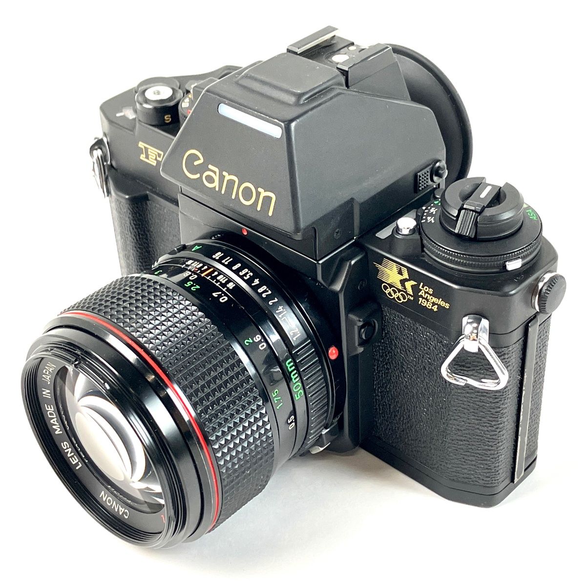 キヤノン Canon NEW F1 1984 ロサンゼルス オリンピック + NEW FD 50mm F1.2L フィルム マニュアル