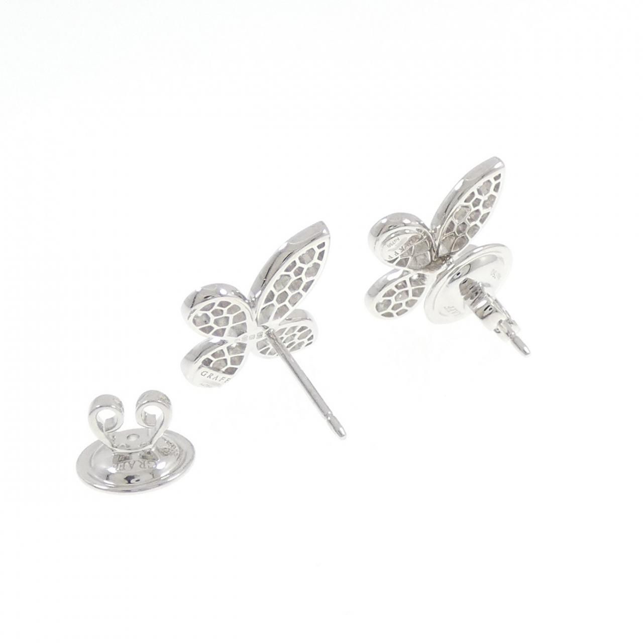 パヴェ ドロップ ホワイトゴールドK18 ソウルジュエリー・ドロップパヴェ （K18WG ホワイト