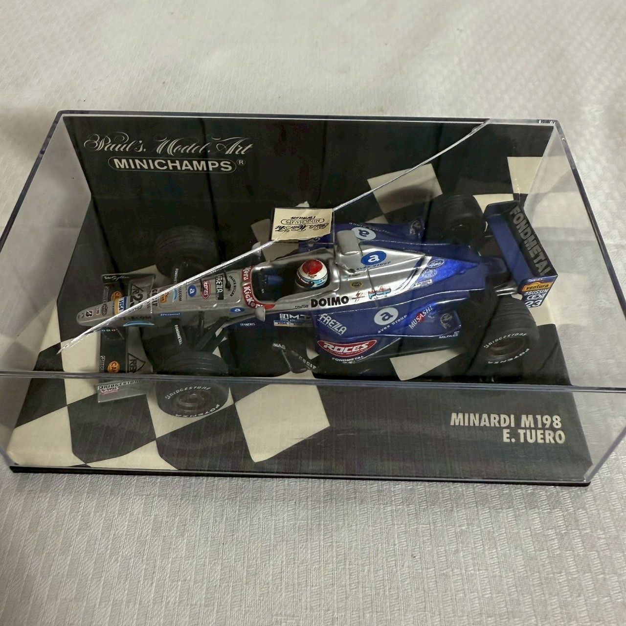 1/43 F1ミニカー　 最終 値下げ 値下げ交渉歓迎][ミニチャンプス][F1][未開封] MINARDI M198 E