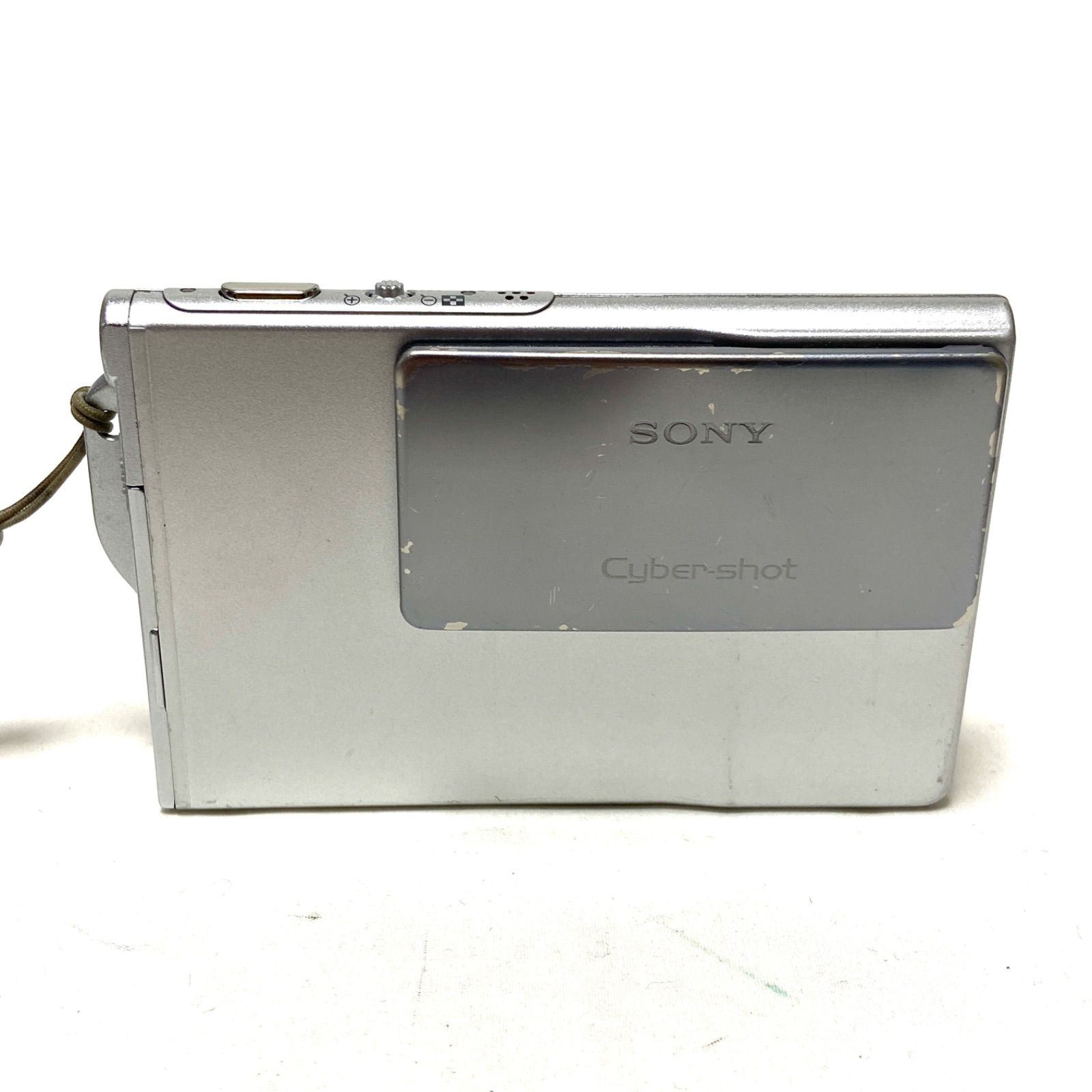 SONY Cyber-shot DSC-T7 ジャンク シルバー コンパクトデジタルカメラ
