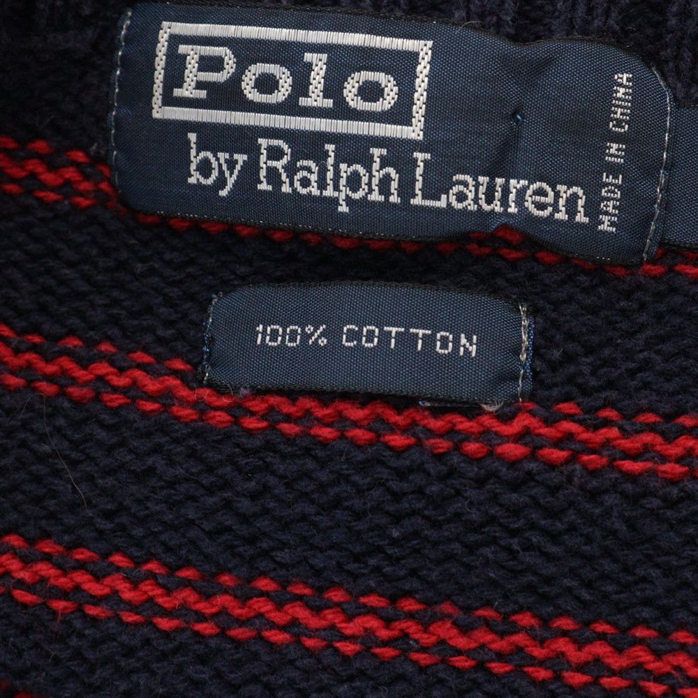 POLO RALPH LAUREN (ポロラルフローレン) 90S ボーダー クルーネック