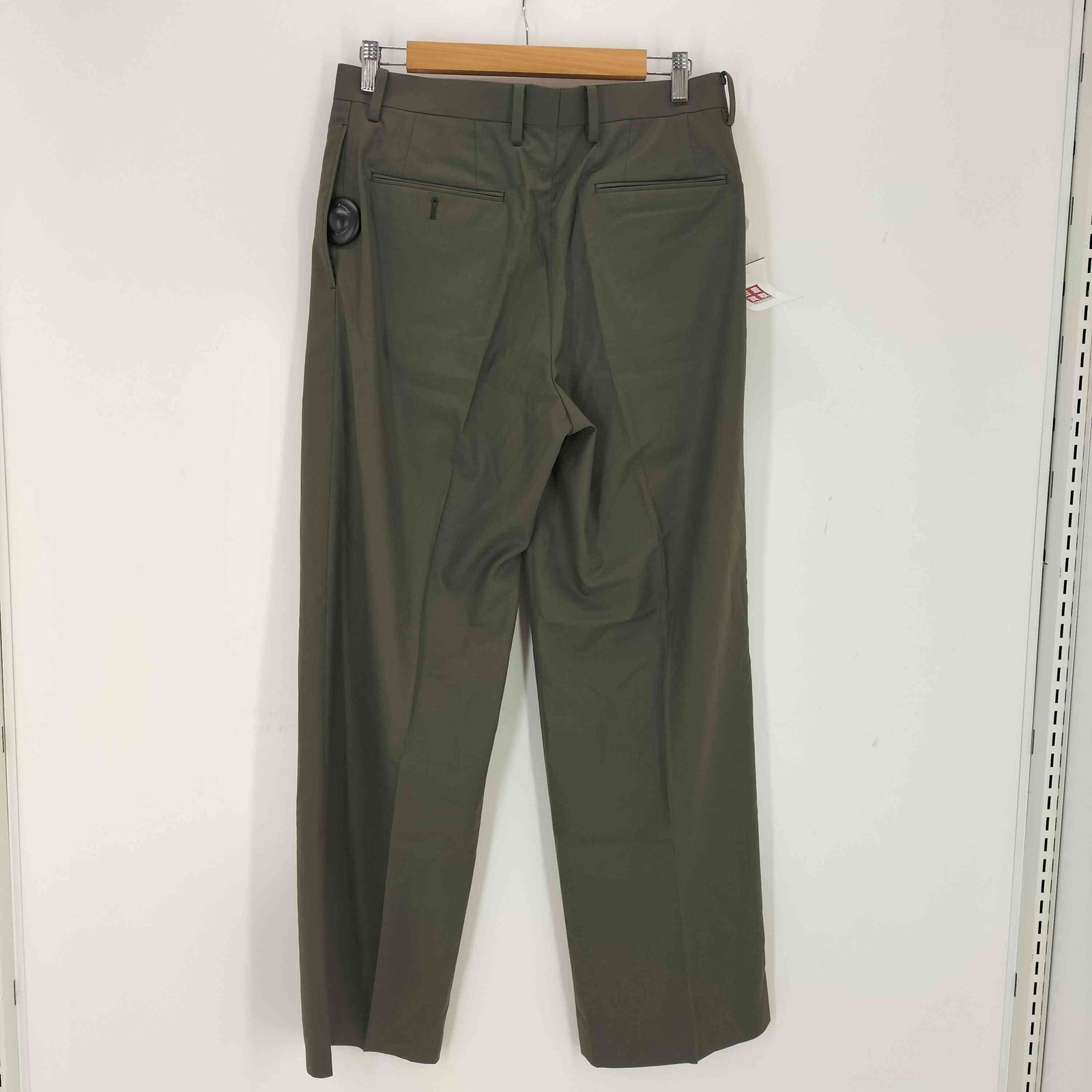 オーラリー AURALEE SUPER FINE TROPICAL WOOL SLACKS メンズ