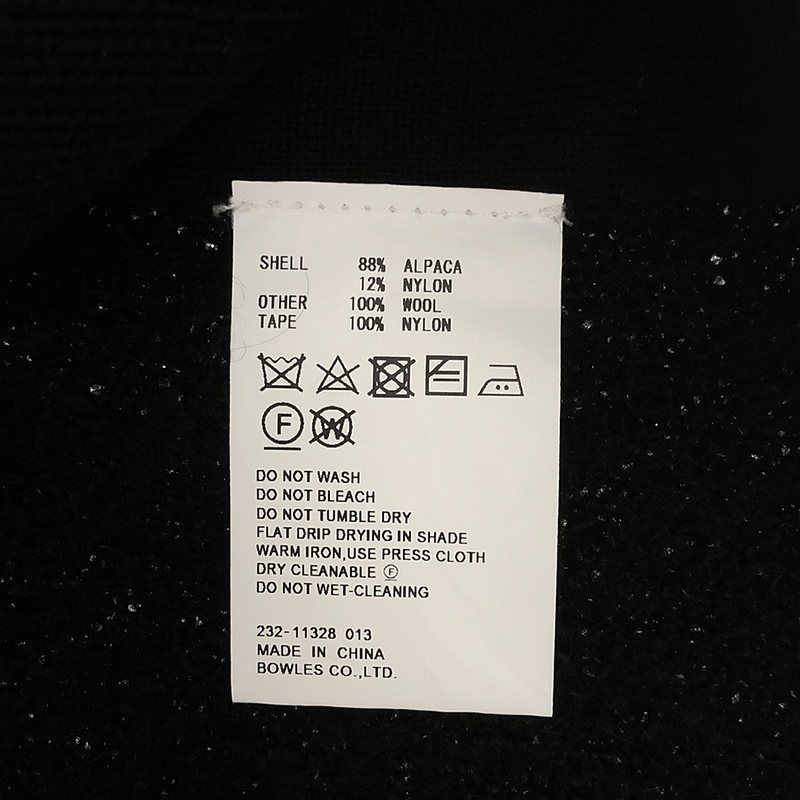 美品】 HYKE / ハイク | ボアベスト | ブラック | レディース - メルカリ