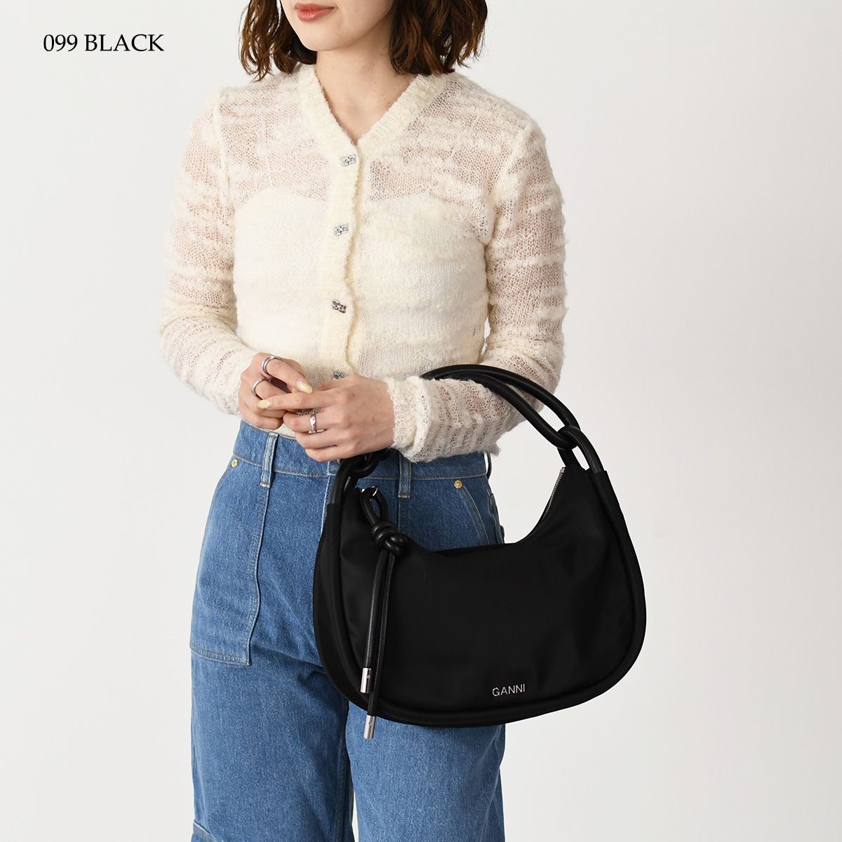 GANNI ハンドバッグ ショルダーバッグ GANNI ガニー バッグ ハンドバッグ ショルダーバッグ KNOT BAG