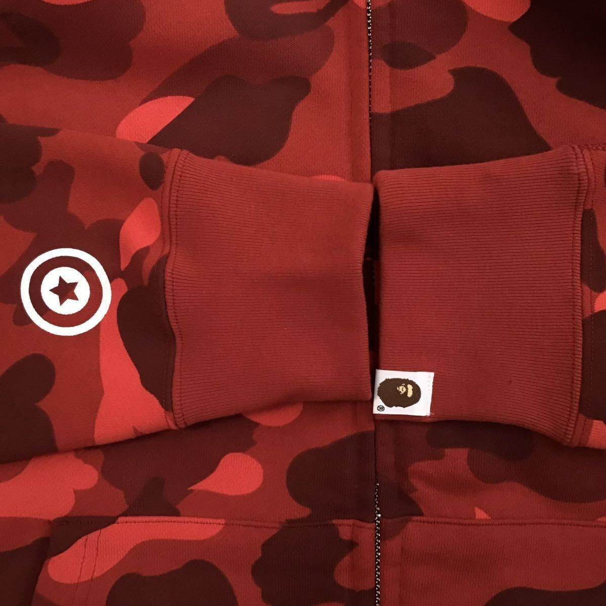☆新品☆ Red camo シャーク パーカー Lサイズ shark full zip