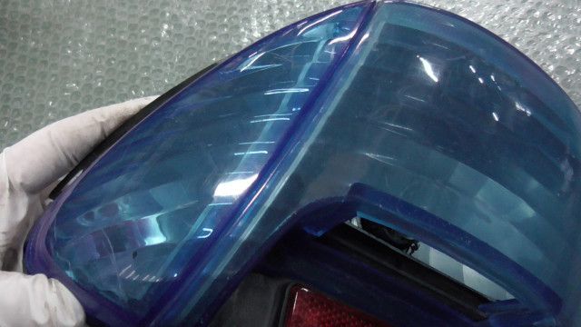 ライブディオZX中期 AF35 の クリアテールランプ 傷:#1665621532
