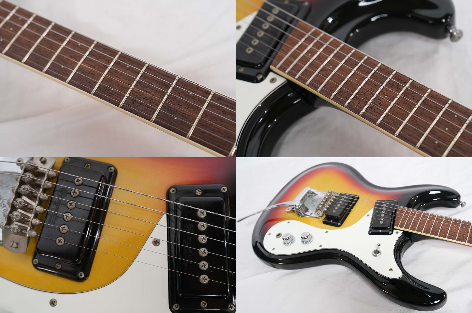☆MOSRITE☆1965 The Ventures Model Sunburst MOSELEY モズライト べ